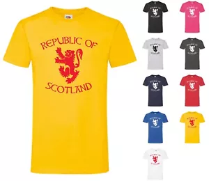Republic of Scotland T-Shirt - Scottish Independence Referendum Yes Indy Ref SNP - Picture 1 of 12