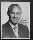 1957-95 Illinois Congress Minority Leader Robert Michel Signé Photo dédicacée