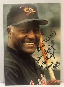 Don Buford Signed Autographed Picture Photo Baltimore Orioles Baseball - Picture 1 of 2