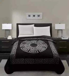 2 PLYGreek Desig Luxury Super Soft Thick Heavy Weight 4 kg, Blanket Bed Throw - Picture 1 of 12