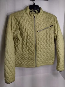 Obermeyer Women Light Green Jacket Sz12 Lined Ski Outdoor style #44100 Snow - Picture 1 of 14