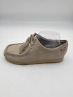 Clarks Collection Wo's Sz 8.5 M Padmora Oxford Suede Beige  Wallabee Wu Tang 