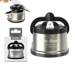 Genuine! ANY SHARP Pro Knife Sharpener Grey The World's Best Knife Sharpener! - Picture 1 of 12