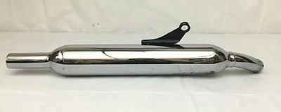 TRIUMPH 2002-2005 BONNEVILLE T100 CARB RIGHT MUFFLER EXHAUST PIPE SILENCER (#20 - Image 1 of 4