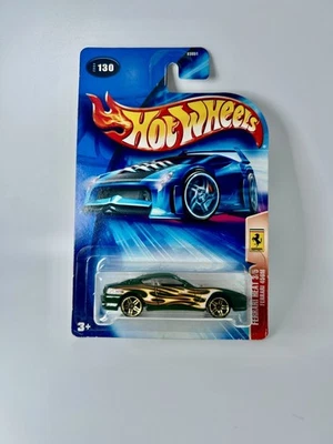 Hot Wheels Ferrari 456M Green Ferrari Heat Series 3/5 New 2004 Factory Sealed - Image 1 of 4