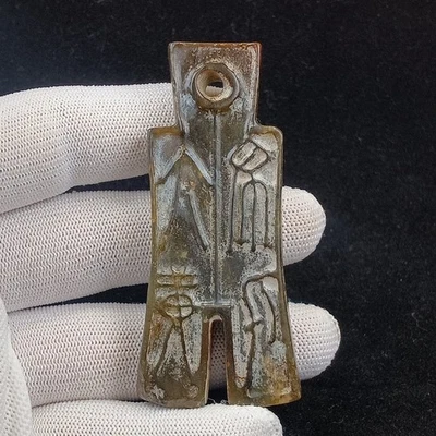 Excelente Figura Tallada en Piedra Netsuke, Tono Marrón, De Japón Foto 1 de 4