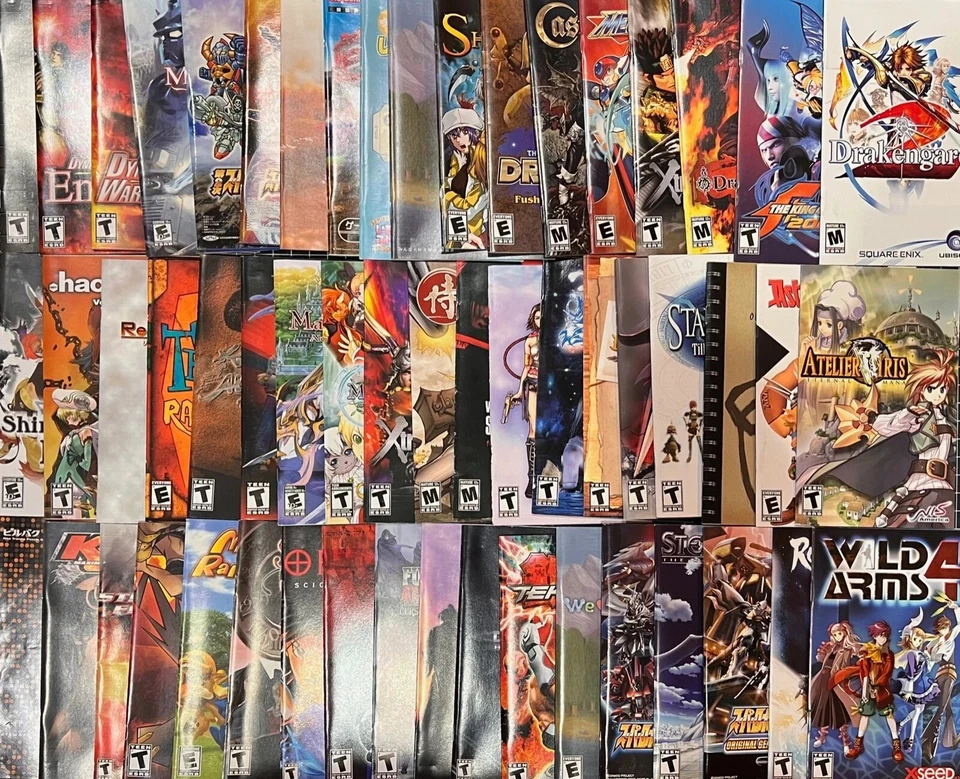 Playstation 2 PS2 Jogo de Instruções Manual ¤ Título Escolha Escolha Escolha C - F - Imagem 1 de 4