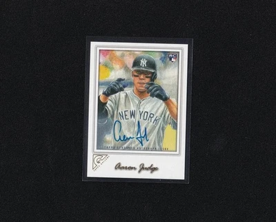2017 Topps Gallery Aaron Judge RC Auto - Image 1 of 2