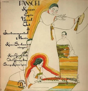 PAnsori Koreas Epic Vocal Art NEAR MINT Nonesuch Vinyl LP - Imagen 1 de 1