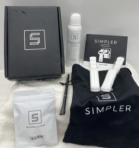 Simpler Hair Color Men Kit for Full Gray Coverage Natural Black Hair Dye Foam - Picture 1 of 6