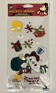 Adesivi Disney Scrapbook Jolee's - Natale Vintage Topolino nel camino - Foto 1 di 6