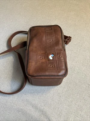 Estuche de cuero para cámara Kodak vintage marrón hecho en EE. UU. fotografía recuerdos de viaje Foto 1 de 4