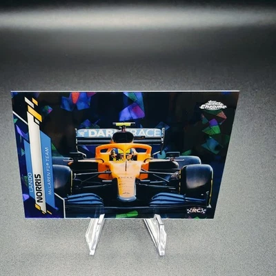 2020 Topps Chrome Sapphire 💎 Lando Norris RC F1 Cars #27 - Image 1 of 3