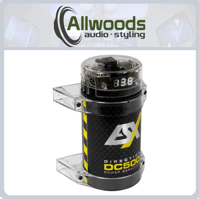 Condensador búfer ESX DC500 0,5 Faradios Foto 1 de 4