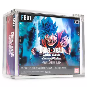 Teca Case Plexiglass Trasparente Magnetico DragonBall Super Fusion World - Foto 1 di 6