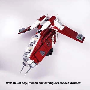 Montaje de pared para LEGO 75354 Coruscant Guard cañonero, solo montaje en pared. - Imagen 1 de 4