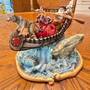 Maruri Santa's World Travels RAPID DELIVERY Limited Edition 1704/7500 1997 READ - Picture 1 of 11