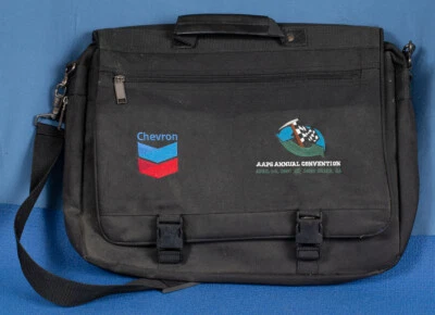 Chevron 1-4 de abril de 2007 Bolso Mensajero Estuche para Laptop AAPG Convención Anual Bling Foto 1 de 4