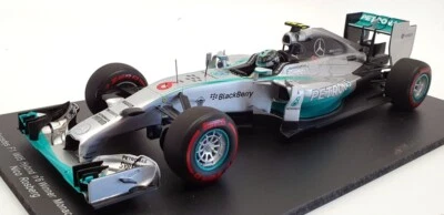 Spark 1/18 Scale 18S141 - 2014 Mercedes AMG W05 #6 Nico Rosberg 1st Monaco - Imagen 1 de 4
