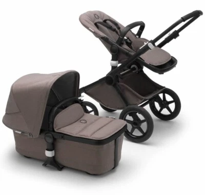 Bugaboo Fox 2 seat and bassinetstroller- LIMITED ADDITION TAUPE COLOR - Image 1 of 4