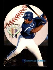 1995 Action Packed Franchise Gem Carlos Delgado #65 Rookie RC Die Cut Blue Jays