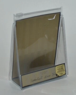 NUEVO ESTUCHE DE MAQUILLAJE PEQUEÑO TRANSPARENTE VICTORIA'S SECRET BOLSA DE BELLEZA BRILLO DE LABIOS BOLSA MONEDA Foto 1 de 4