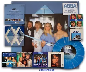 Abba Voulez Vous 7 X 7" Coloured Vinyl Singles Boxset Very Rare! (Ltd Numbered) - Picture 1 of 4