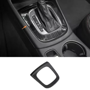 Fit For Audi Q3 2013-2018 Black Titanium Central Console Gear Shift Frame Trim - Picture 1 of 7