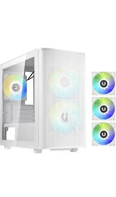 -BitFenix Nova Mesh mATX (Micro ATX, Mini ITX) PC Gaming Case ARGB Edition - Image 1 of 4