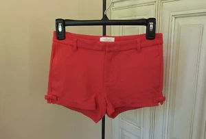 Kate Spade New York Red Knit Shorts With Bows & Pockets ~ Girls Size 14 EUC! - Picture 1 of 8