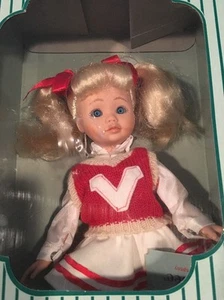 Effanbee Blonde Beverly Stoehr 1992 Red V Cheerleader - Picture 1 of 3