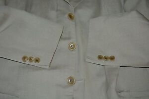 $1795 MINT Armani Collezioni Linen Cotton Jacket Blazer 42R ITALY 