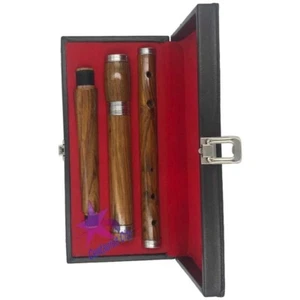 CC brandneue irische professionelle D-Flöte 4 Stück natürliches Finish mit kostenlosem Koffer - Bild 1 von 5