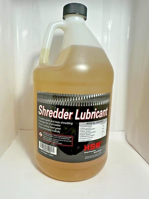 HSM Shredder Lubricant One Gallon 315 MSDS No. 633415001