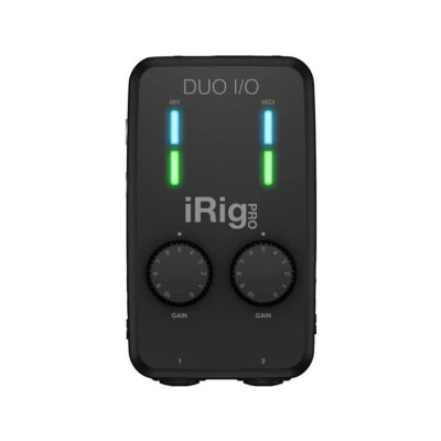 IK MULTIMEDIA iRIG PRO DUO I/O USB Audio Interface for iOS, Android, Mac, and PC - Image 1 of 4