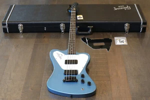 2012 Gibson Non-Reverse Thunderbird 4-String Bass Pelham Blue + COA OHSC - Picture 1 of 21