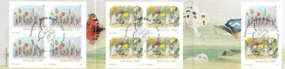 OUT2024 SWITZERLAND Stamp Booklet Ernst Kreidolf First Day Canceled - Image 1 of 3
