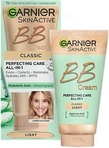 Garnier Classic Perfecting Care All-in-1 Tinted BB Cream SPF15 50ml, Light