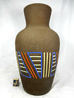 Seltene / Rare 60´S Design Steuler  Keramik Pottery Vase 4240 / 6 " Lava " Glaze