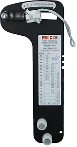 Loos & Co Professional Tension Gauge PT-2 Imperial for 3/16, 7/32, and ¼" Cable - Bild 1 von 1