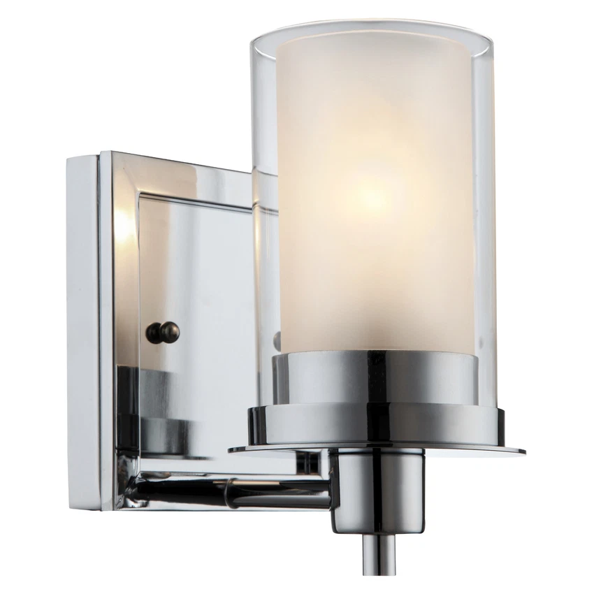 Accesorio de pared y baño de luz cromado pulido Avalon serie 1 #21-0379 Foto 1 de 1