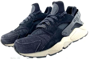 Nike 859429-007 Air Huarache Run SE zapatos de mezclilla negros adoquinados para mujer 8,5 - Imagen 1 de 9