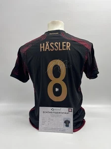 DFB Trikot Thomas Häßler signiert Adidas COA Deutschland Autogramm M - Picture 1 of 7