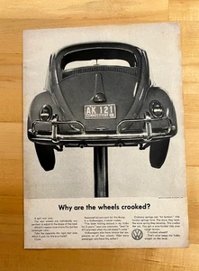 1962 Print Ad Volkswagen Beetle - Picture 1 of 1
