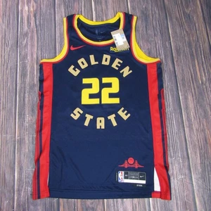 Golden State Warriors Jersey Mens Medium NBA Andrew Wiggins 22 Nike City Edition - Picture 1 of 7