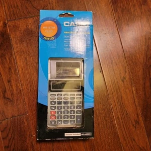 Casio Portable Printing Calculator HR-8TM Plus Printer Large Display Adapter - Picture 1 of 5