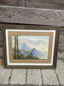 Signed Oil Painting  Landscape Framed - Picture 1 of 4