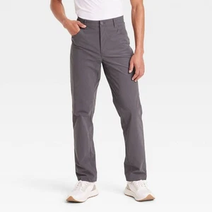 Men's Lifestyle 360 5-Pocket Golf Pants - All In Motion Dark Gray - Picture 1 of 4