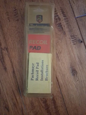 Pachmayr Field Light Weight Recoil Pad White Line Brown F250-L-BN #00202 NOS - Image 1 of 4