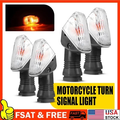 4x Lámpara indicadora de señal de giro delantera trasera para Kawasaki KLR 650 KLR650 2008-2017 Foto 1 de 4